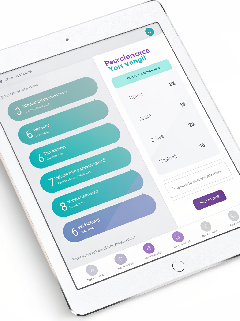 Interface da plataforma de treino de entrevistas